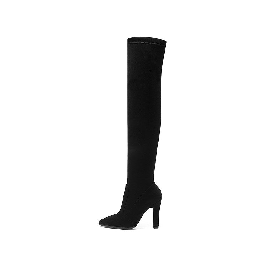 2020 Women's Knee High Fashion Boots High Heel