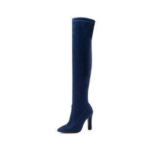 2020 Women's Knee High Fashion Boots High Heel