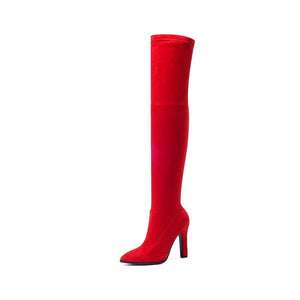 2020 Women's Knee High Fashion Boots High Heel