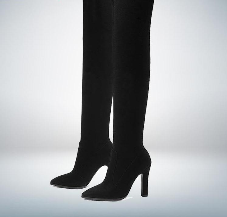 2020 Women's Knee High Fashion Boots High Heel